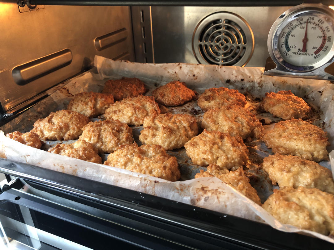 巧克力底椰丝macaroons