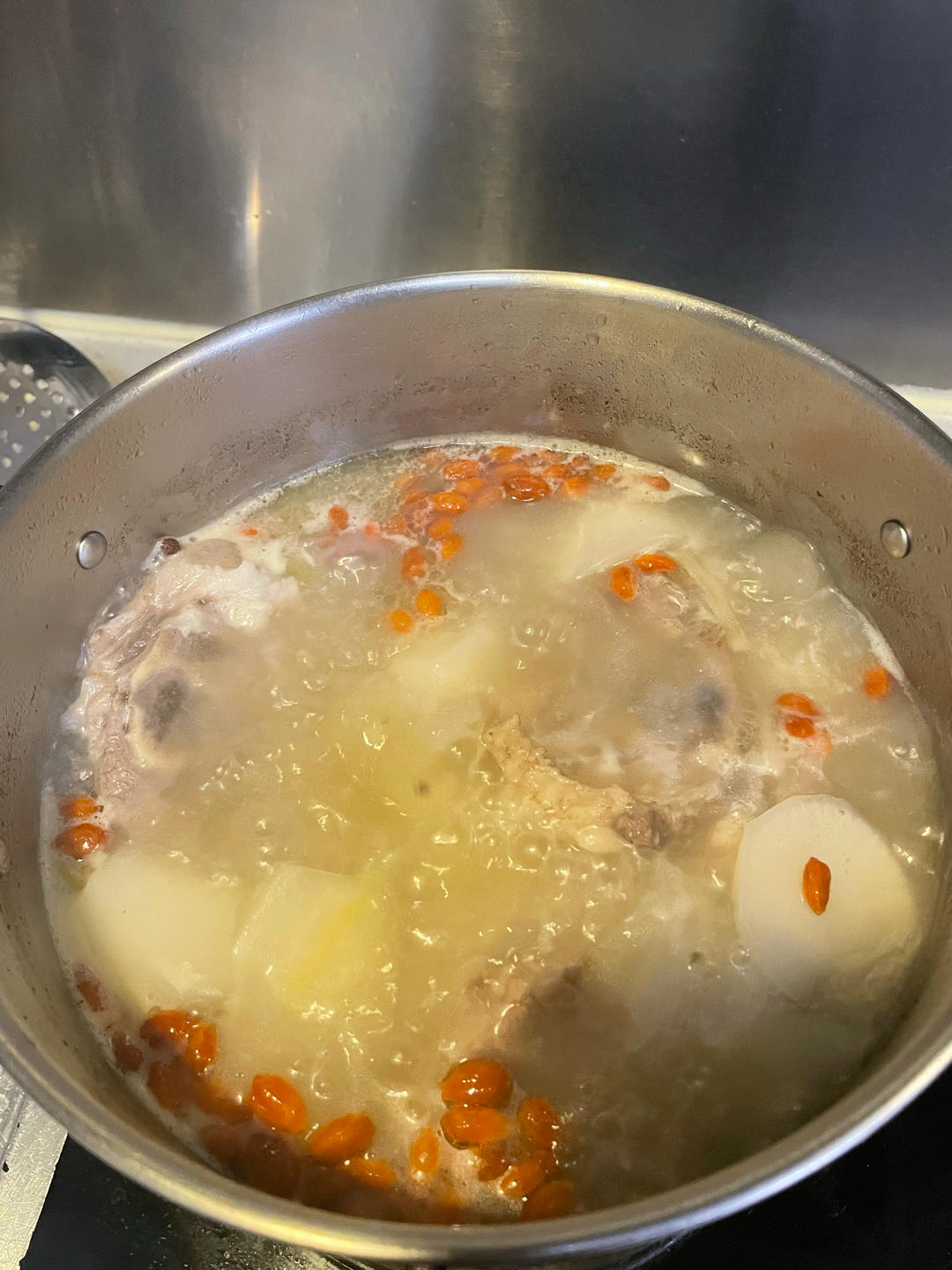 白萝卜炖羊腿