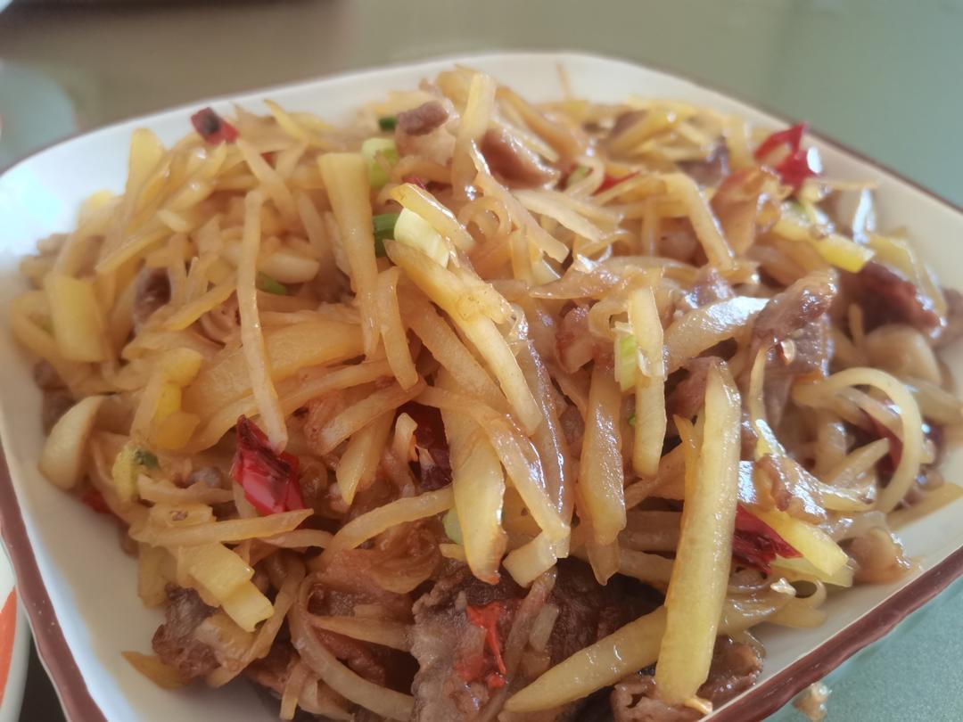 最喜欢的炒土豆丝