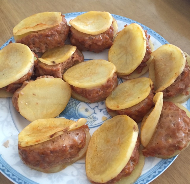 新奥尔良土豆肉饼