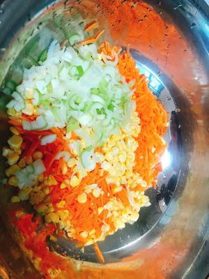 玉米胡萝卜肉馅水饺🥟的做法 步骤1