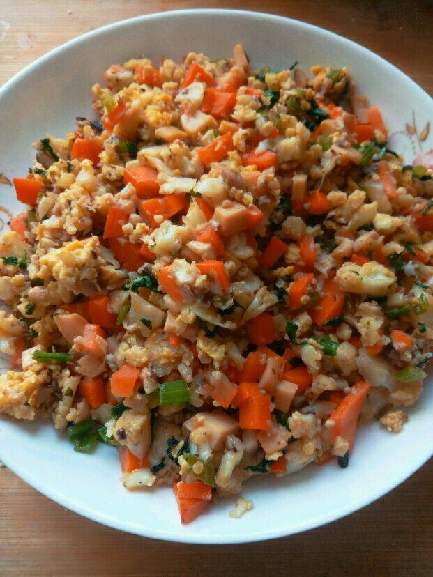 创意减脂餐：减脂花菜炒饭