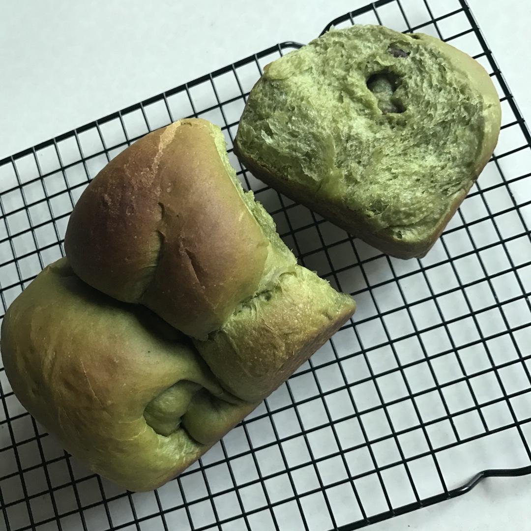 抹茶红豆吐司（详述手揉方法)