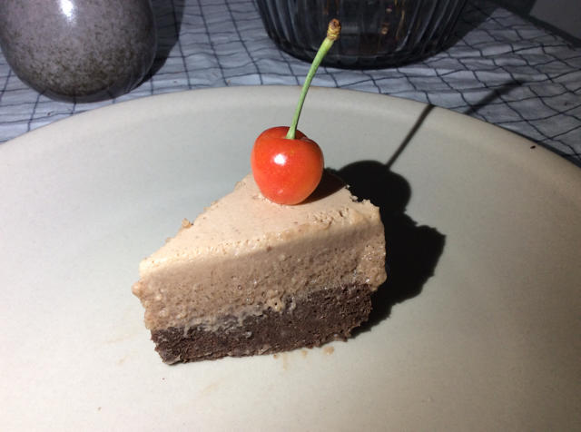 巧克力方形慕斯蛋糕