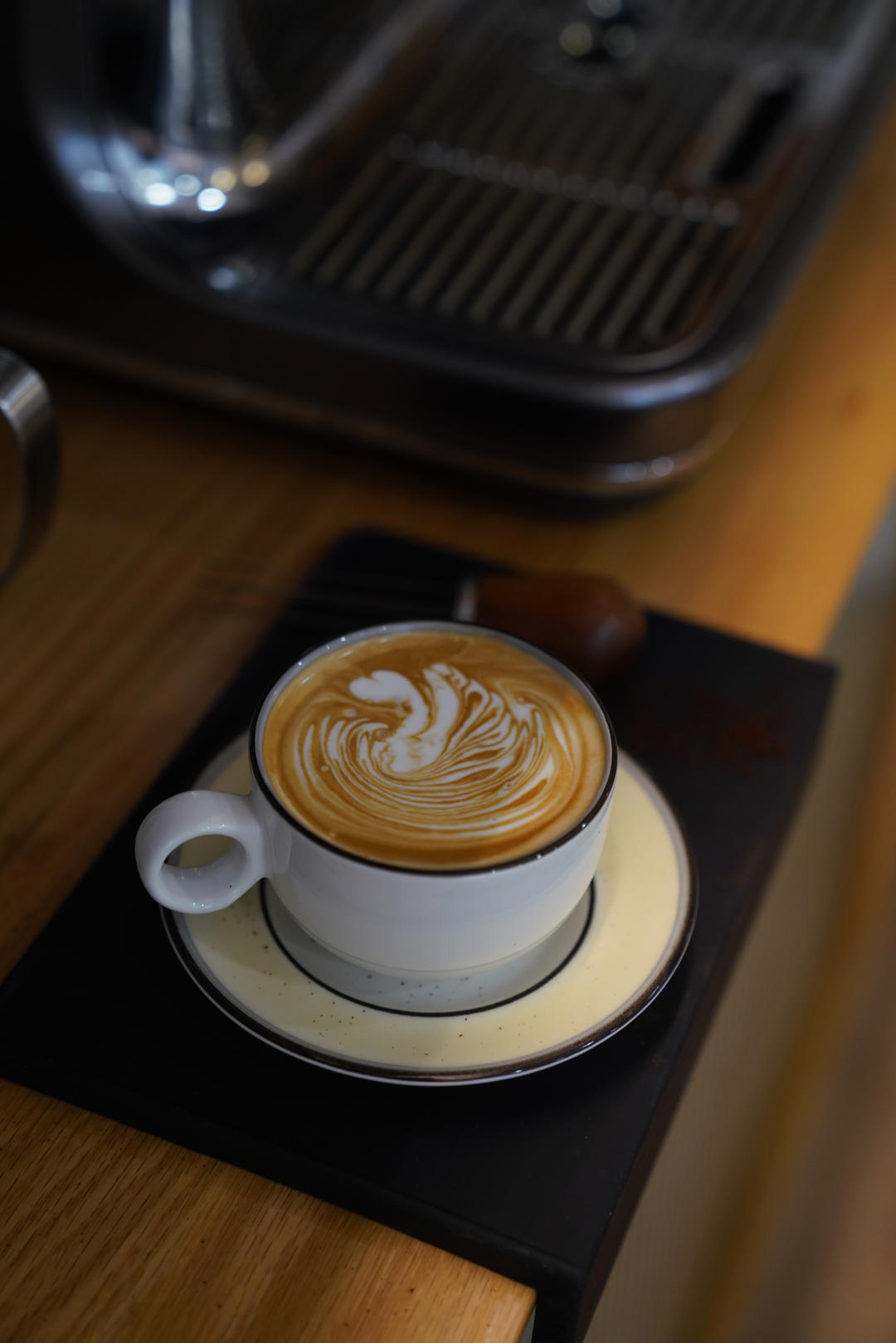 每天练一杯咖啡拉花