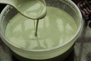 抹茶红豆沙糯米糍（微波炉版）的做法 步骤4
