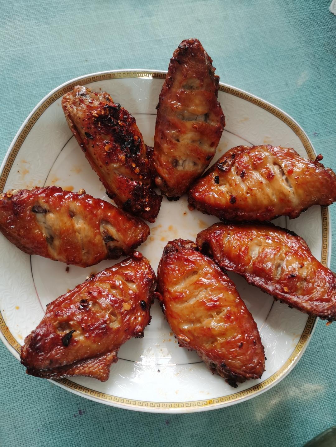 烤鸡翅空气炸锅版