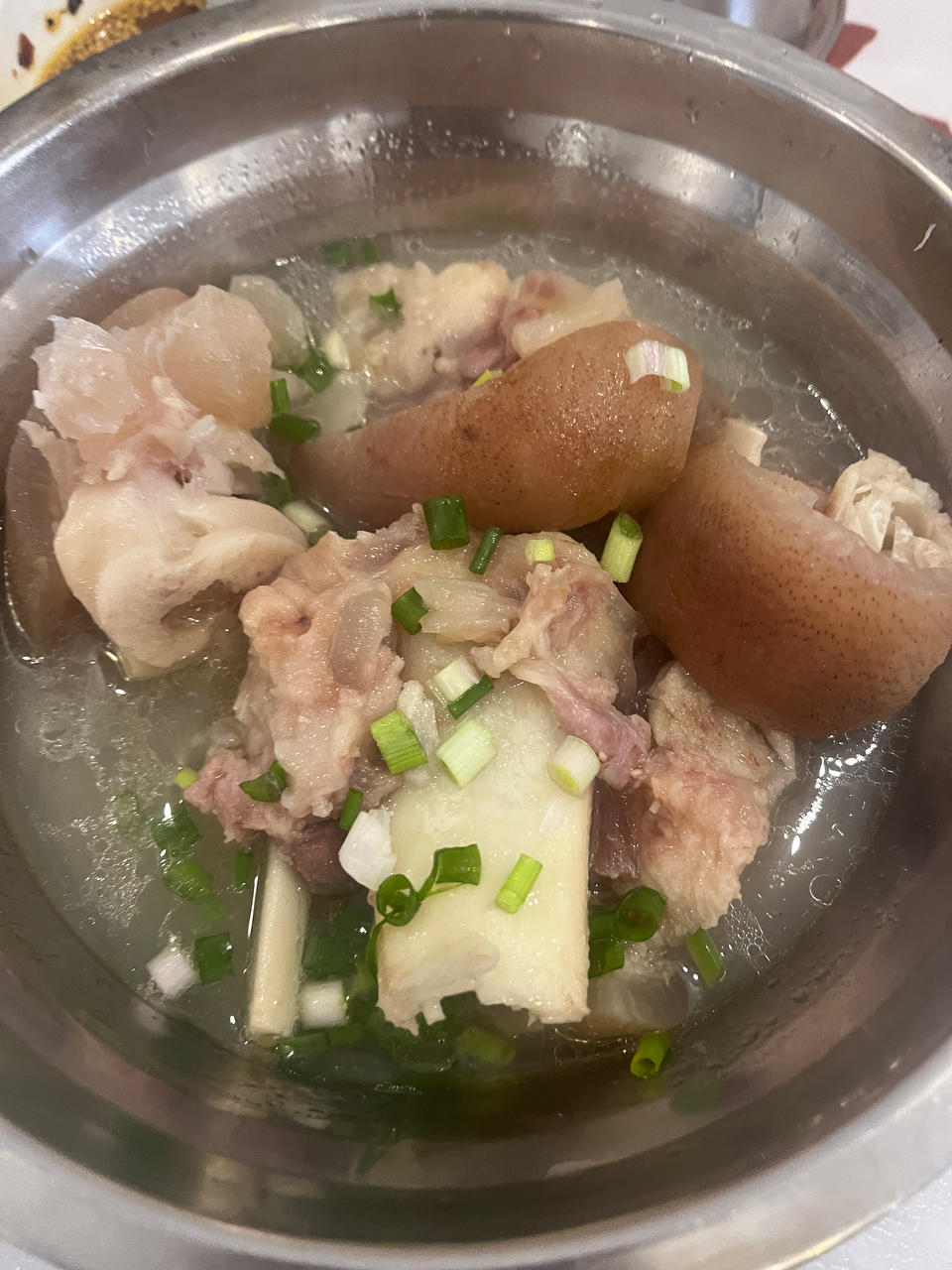 猪蹄山药汤