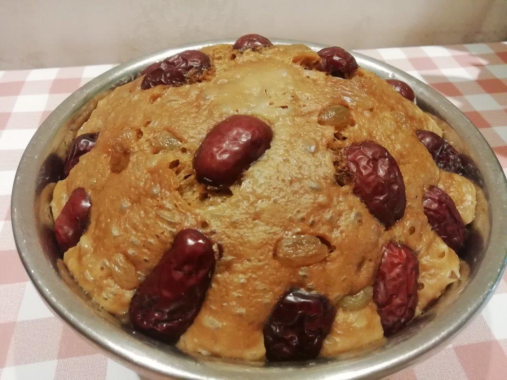 简单零失败红糖发糕枣糕『超松软红枣多多美味升级版』