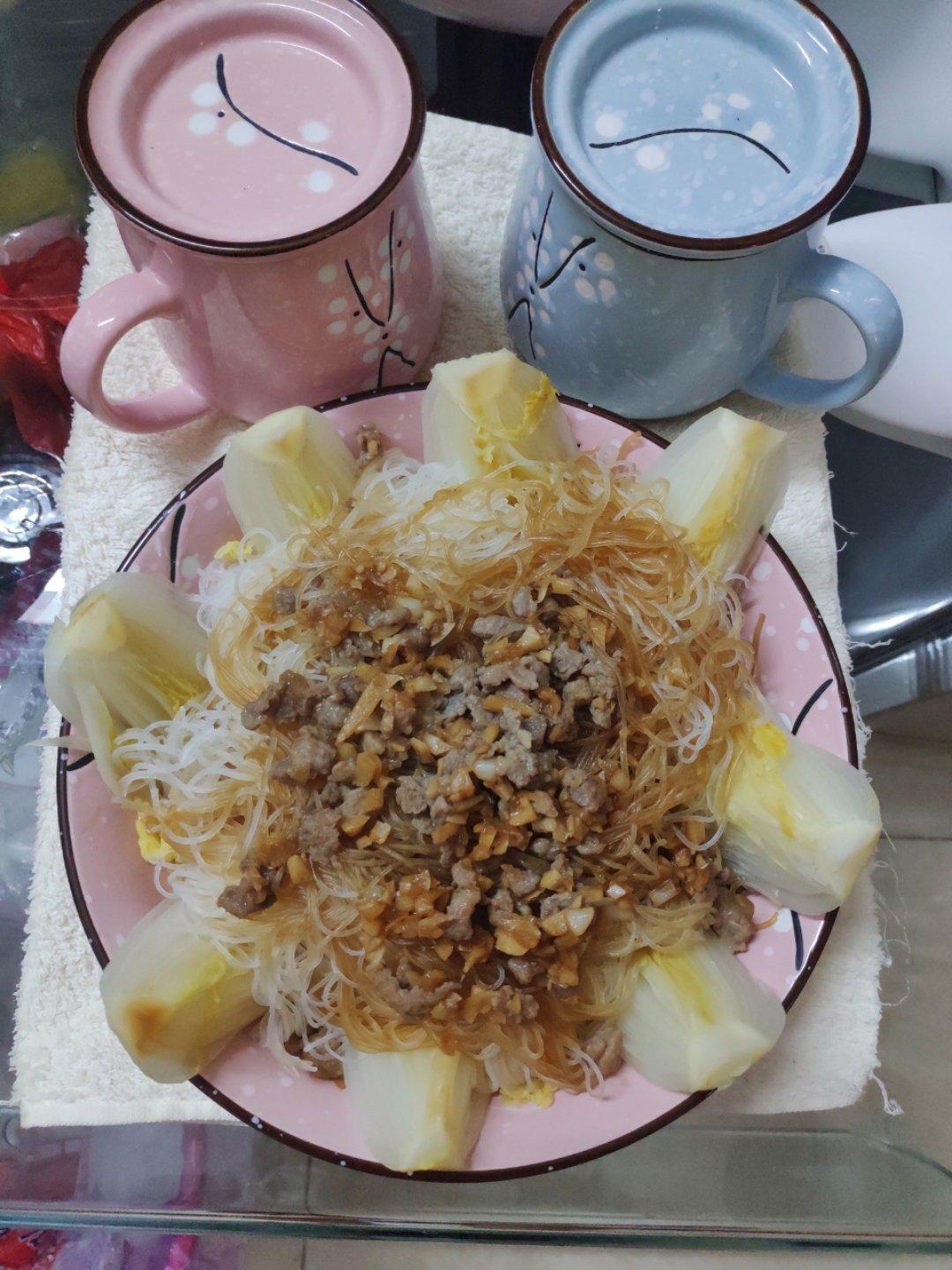 蒜蓉粉丝蒸娃娃菜