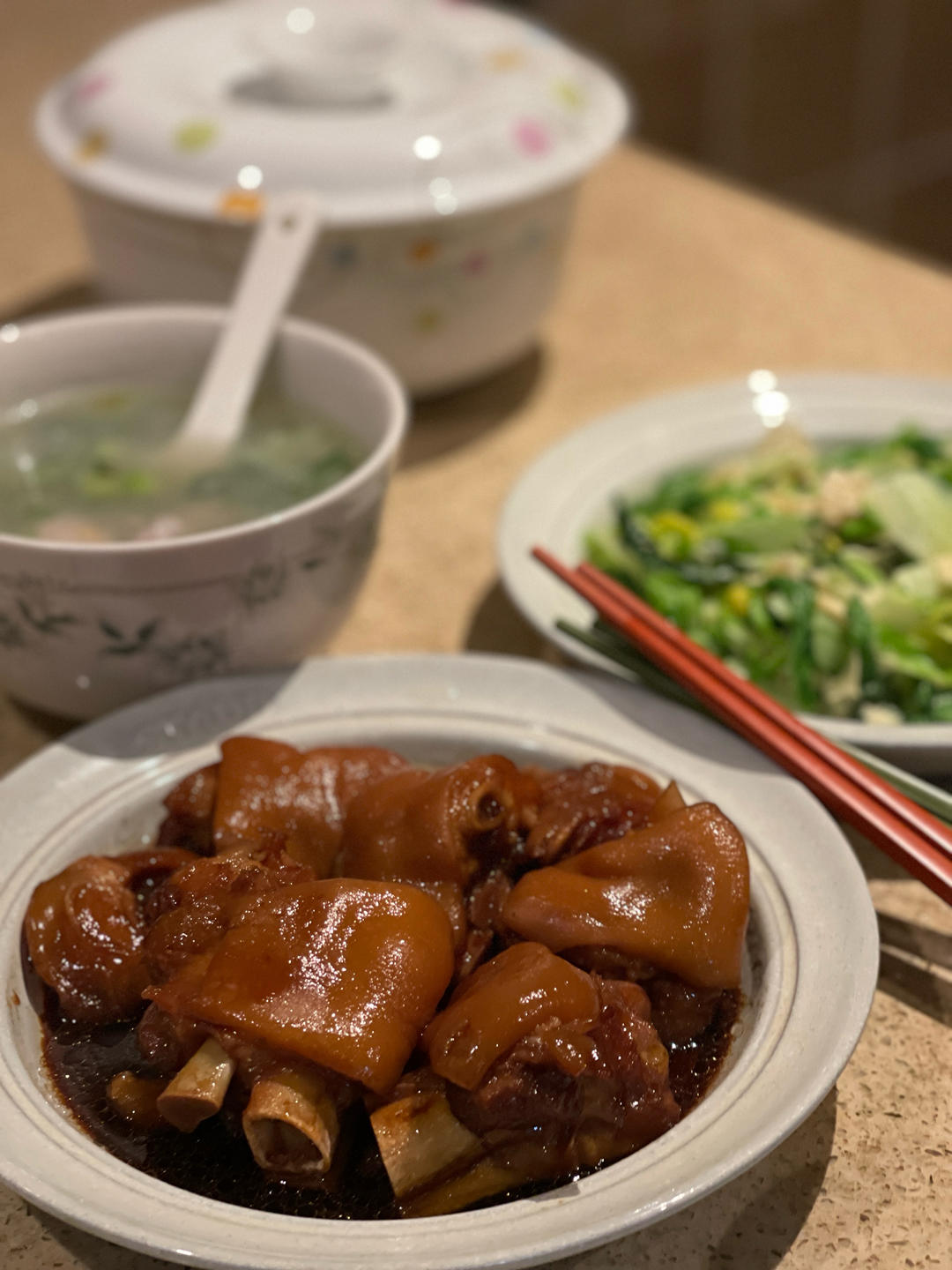 红烧猪蹄（高压锅版）