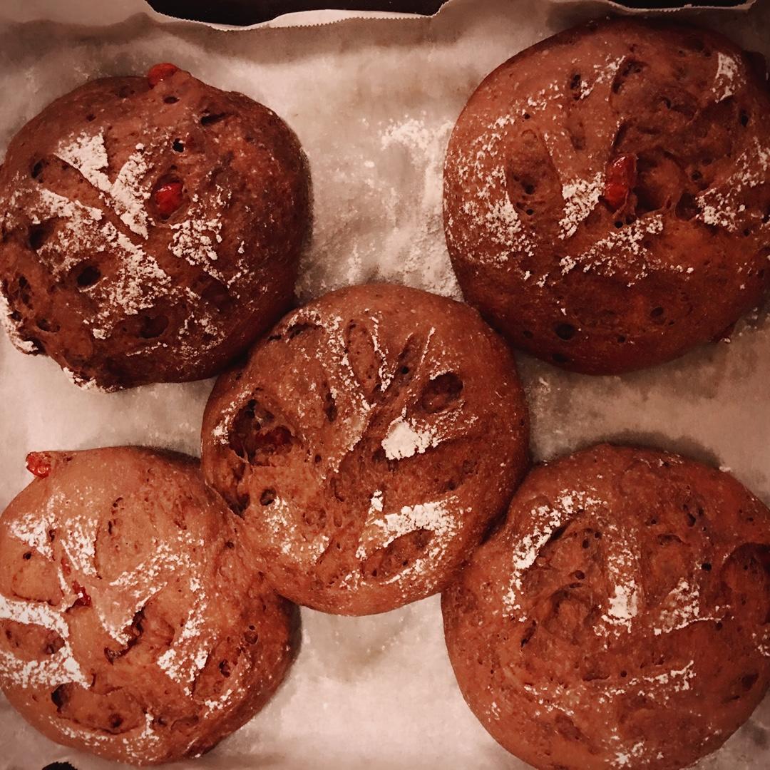 巧克力蔓越莓软欧 Rano Bread