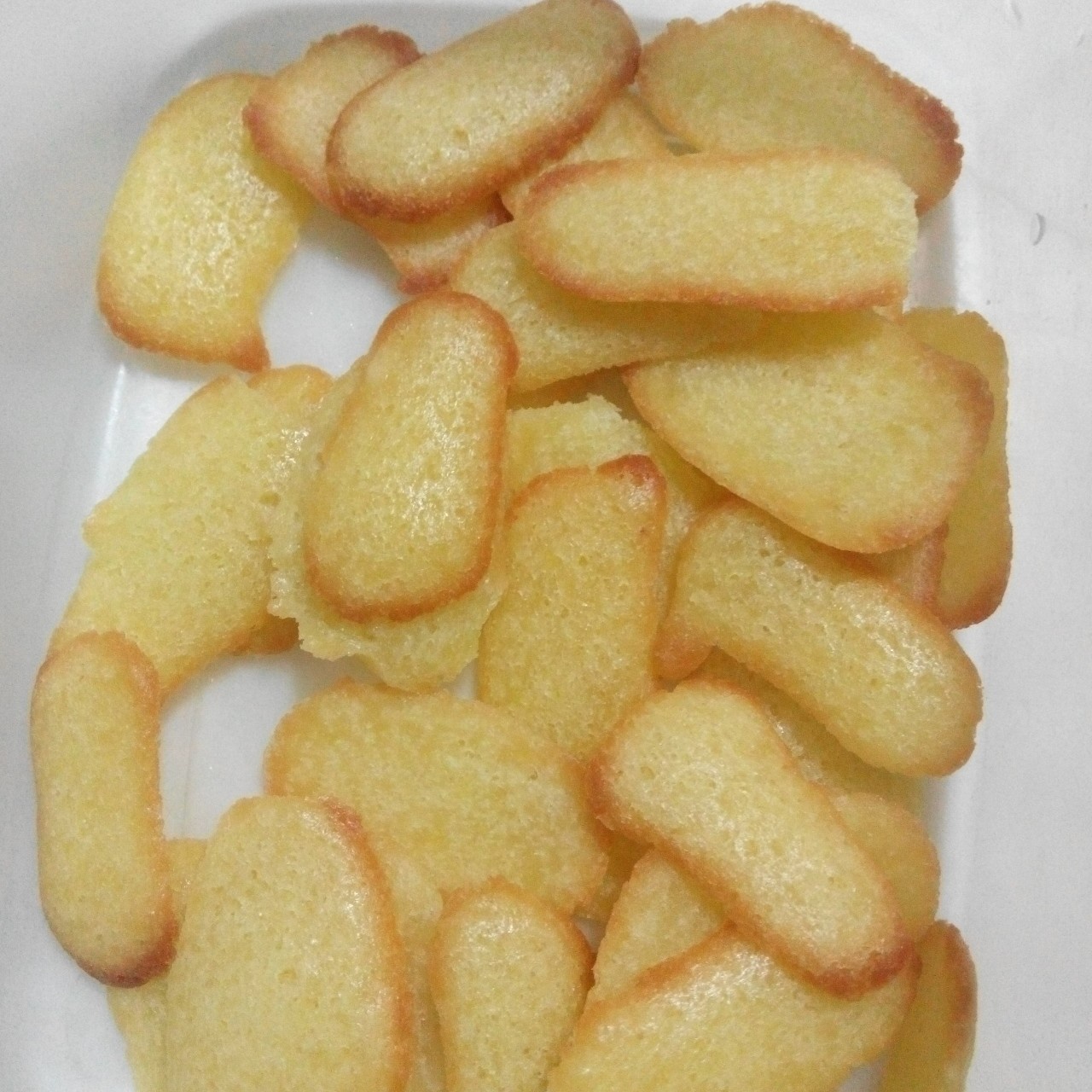 蛋白薄脆饼