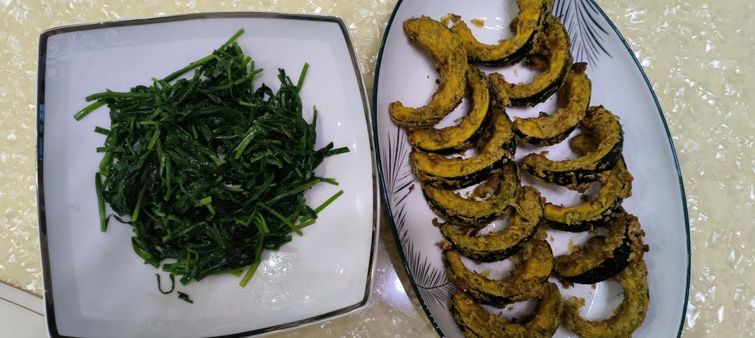 蒜香烤南瓜