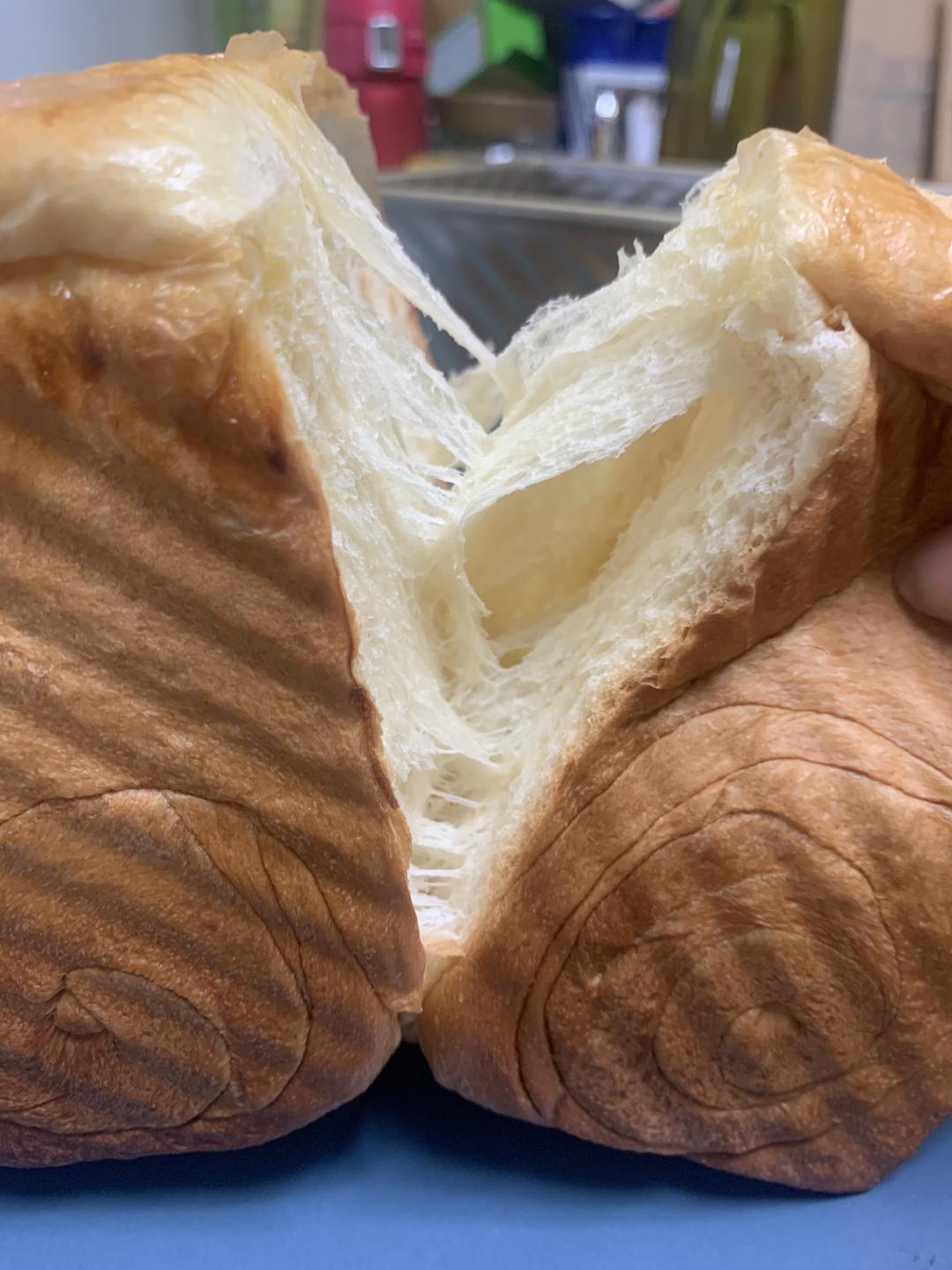 纯奶手撕吐司的做法 步骤1