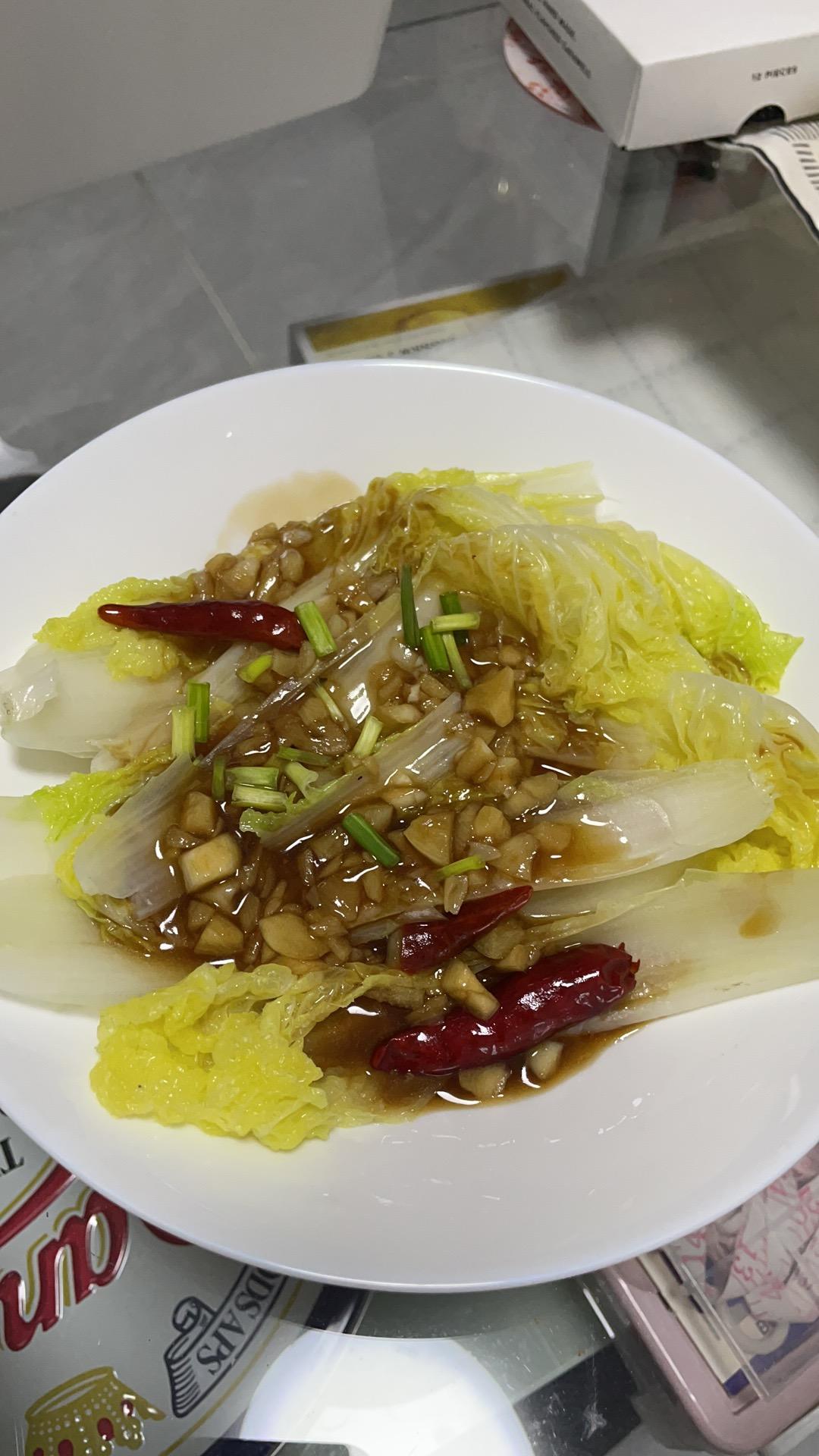 5分钟蒜蓉蚝油娃娃菜‼️健康低脂不长胖