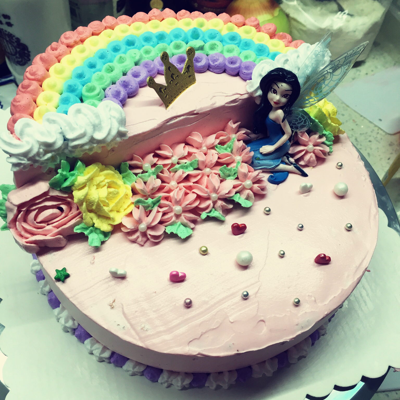 小麦子自创韩式裱花奶酪霜