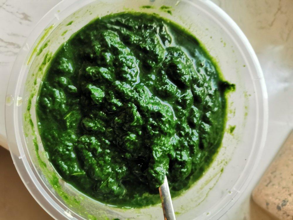 咸蛋黄肉松青团（艾糍）