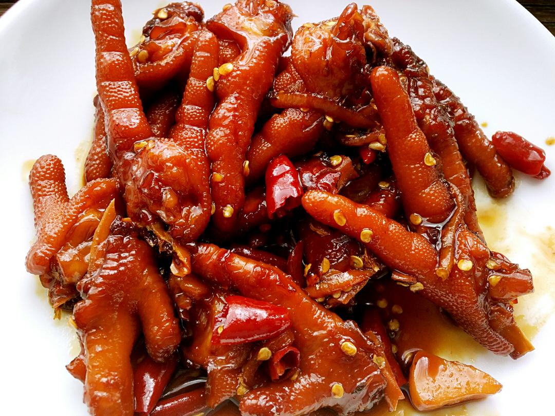 【香辣烧鸡爪图片】萌萌妈妈m_下厨房
