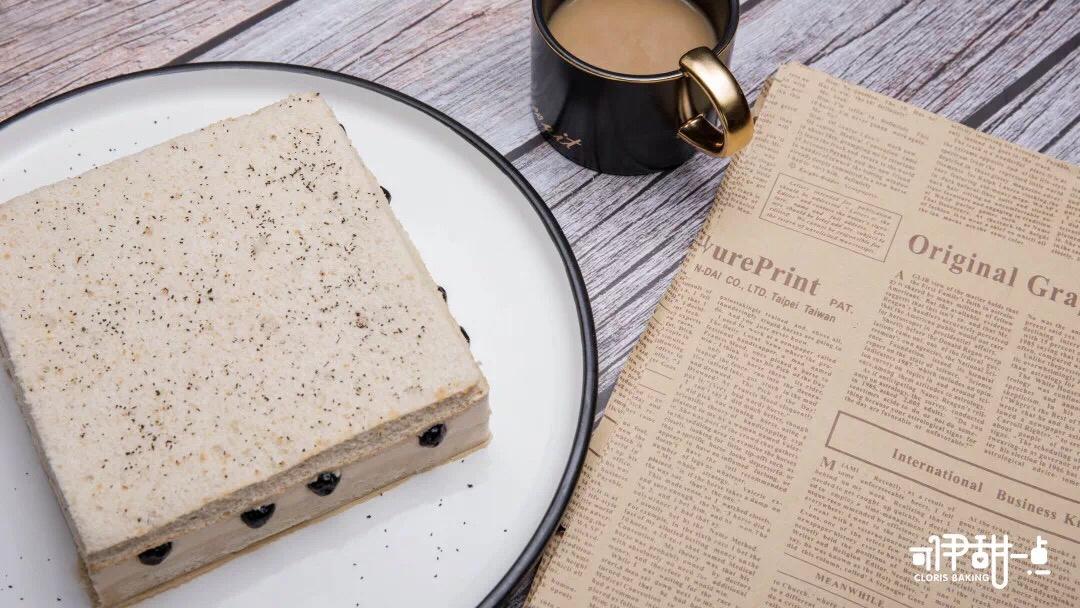 超火爆-珍珠奶茶慕斯蛋糕