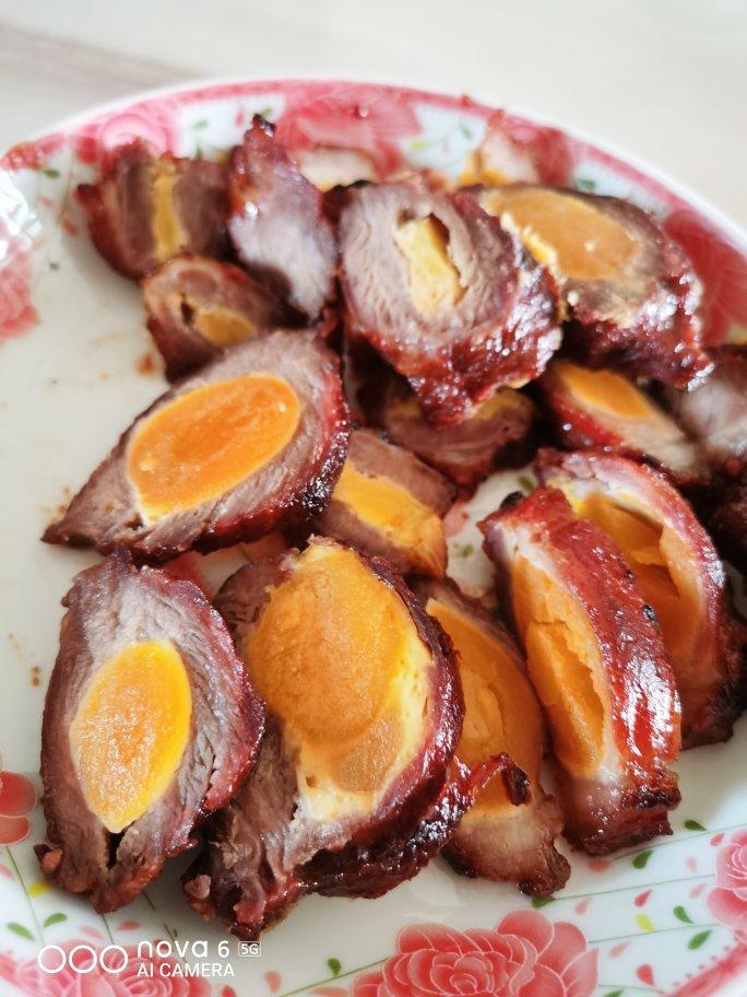 咸蛋叉烧肉（好吃得爆炸）