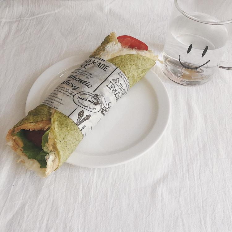 菠菜煎饼 蔬菜饼 卷饼