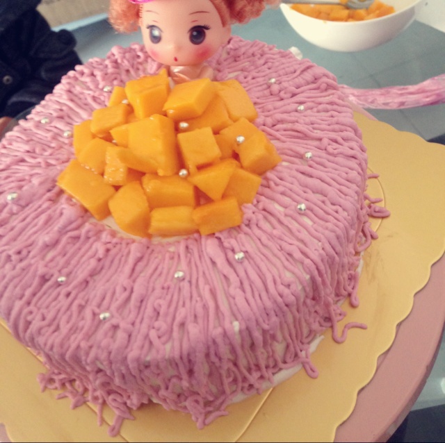 迷糊娃娃泡泡浴蛋糕