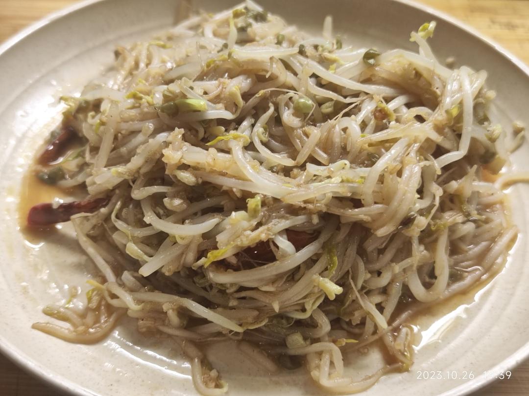 素炒豆芽（东北版）