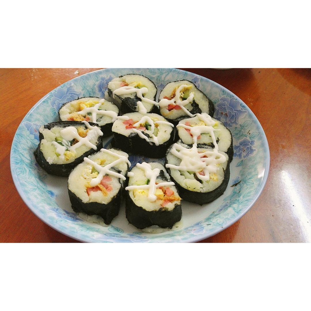 （无米）低热量土豆寿司❤