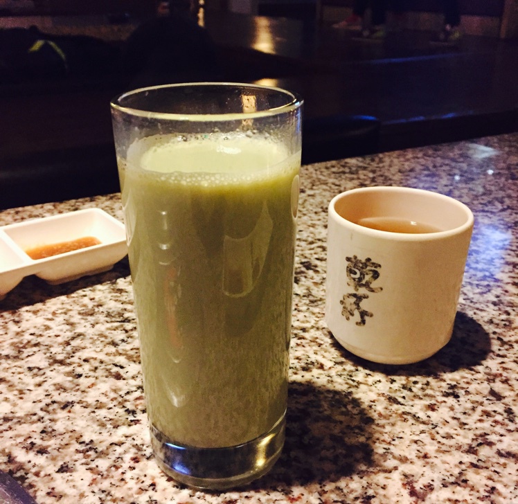 抹茶牛奶