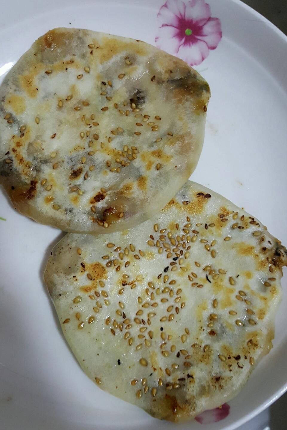 梅干菜猪肉烧饼