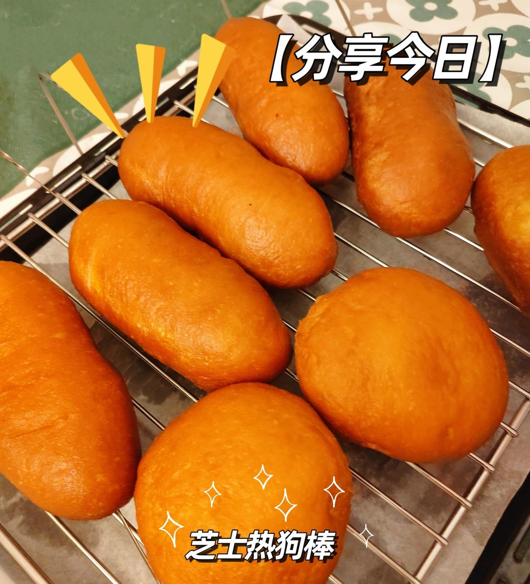 鸡腿面包