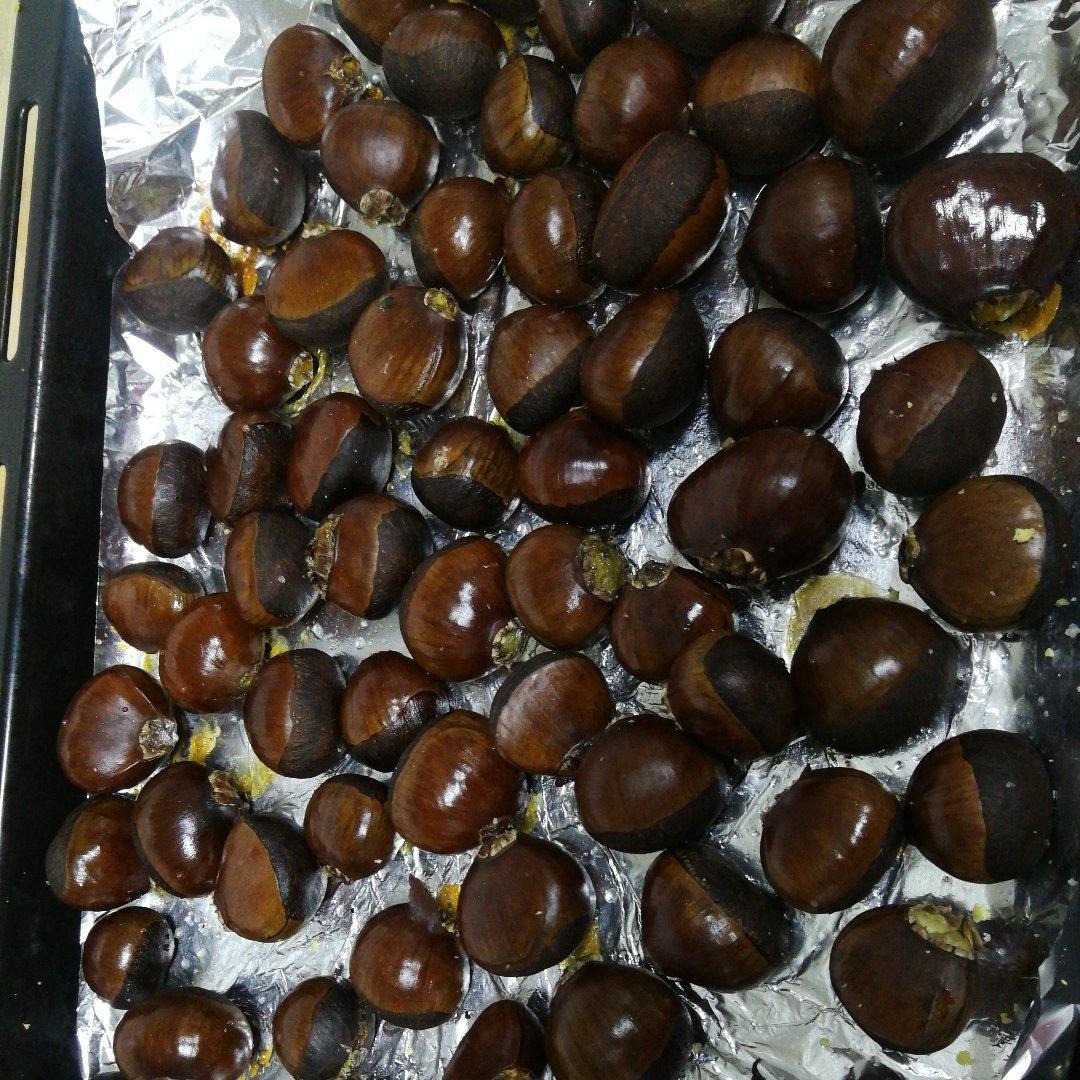 烤箱版栗子