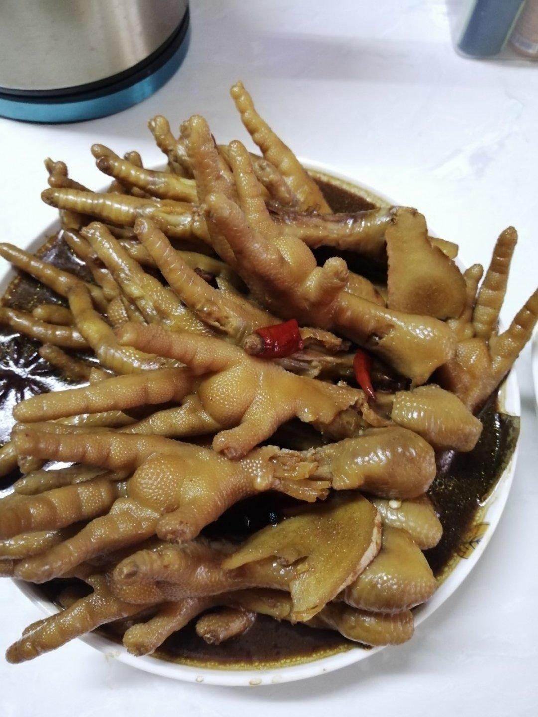 红烧鸡爪