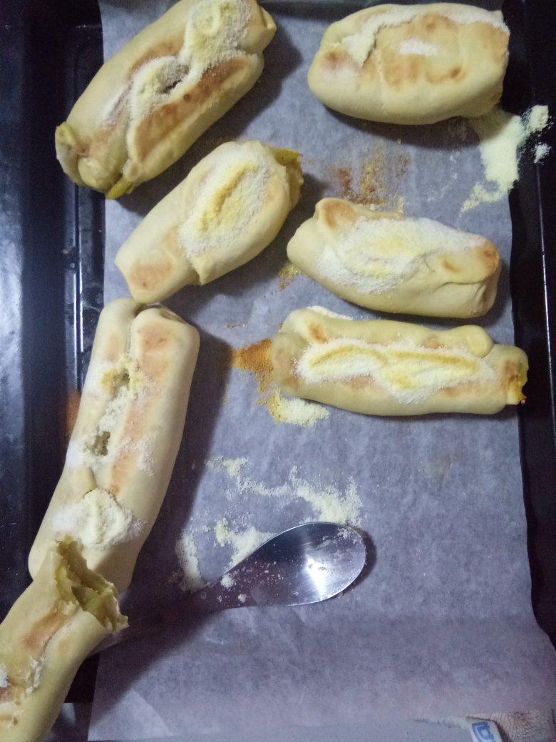 豆沙馅饼——没有发酵的面团处理