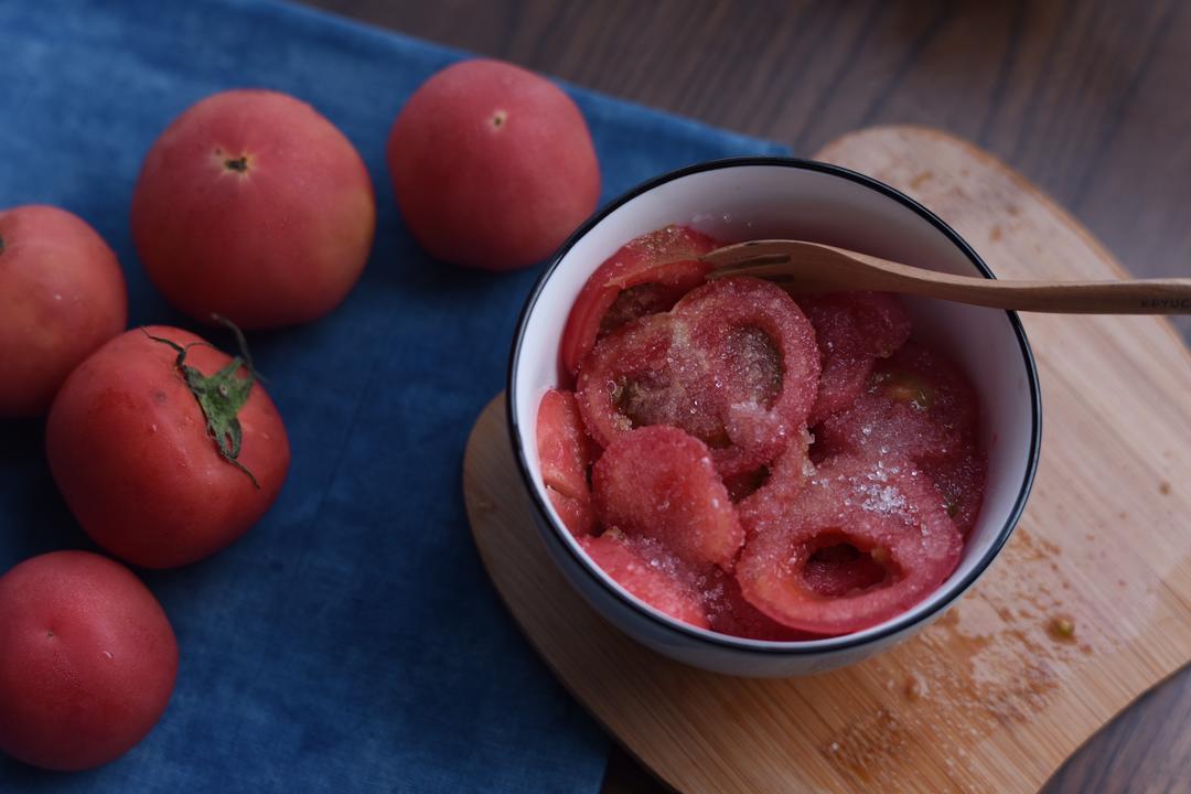 天天都想吃的糖腌西红柿🍅的做法