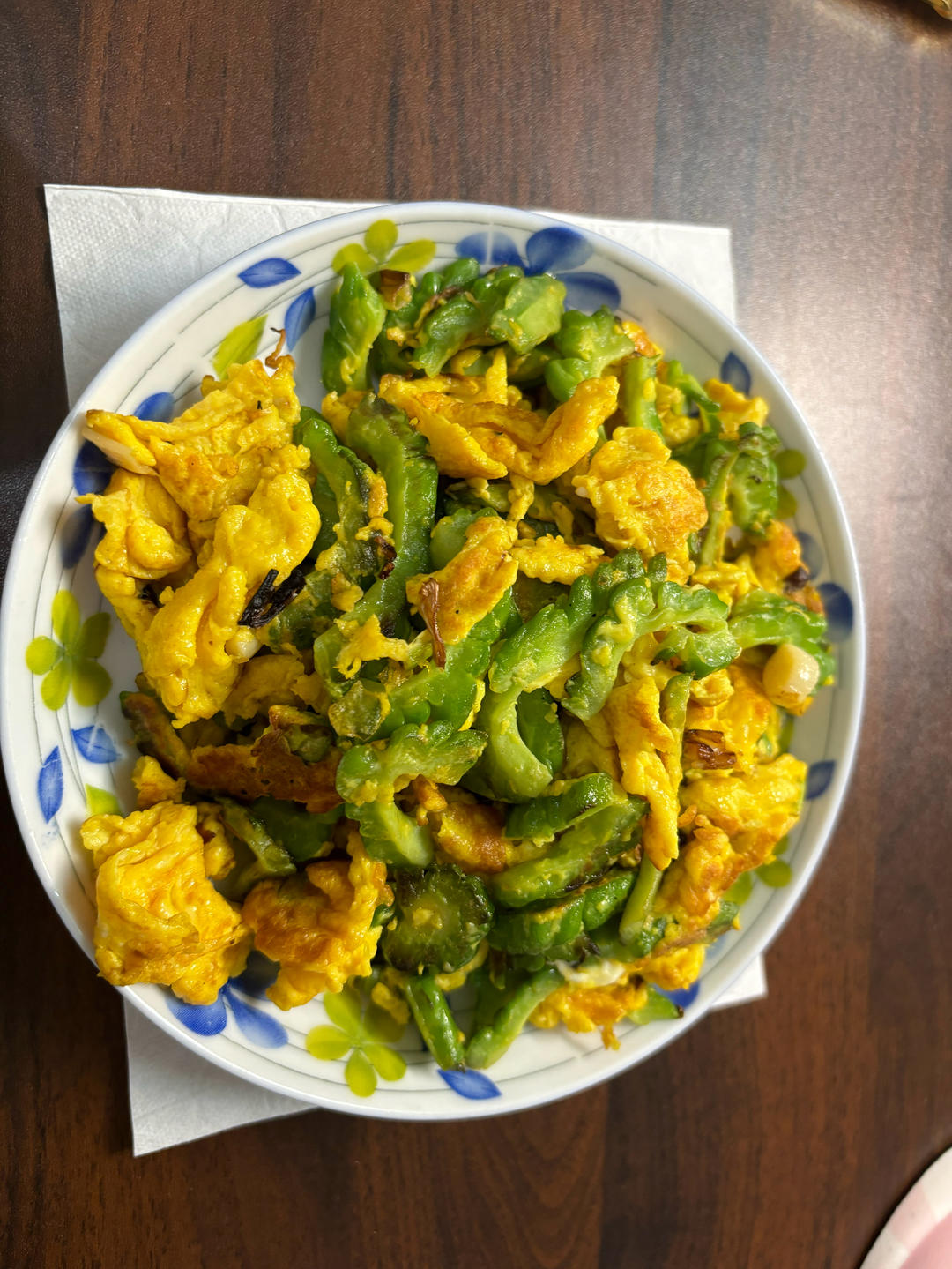 苦瓜炒蛋（清火菜）