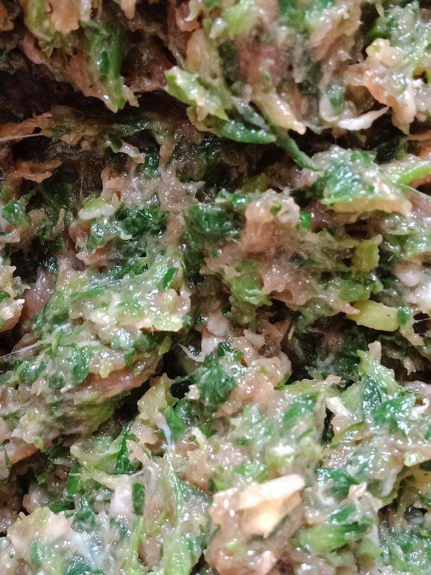 猪肉大葱饺子馅超级简单