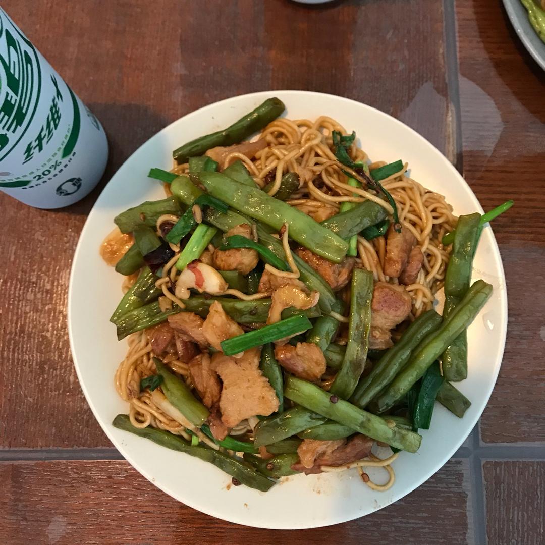 豆角焖面