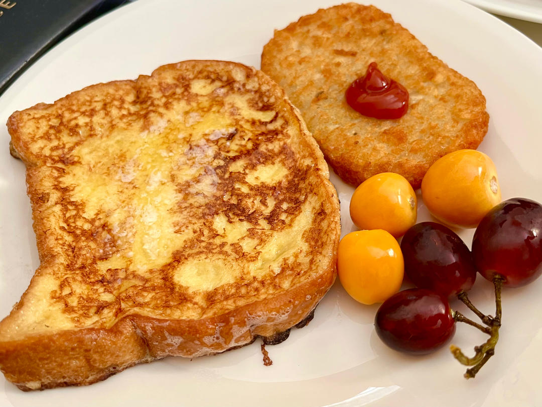 法式吐司-鸡蛋牛奶炸吐司