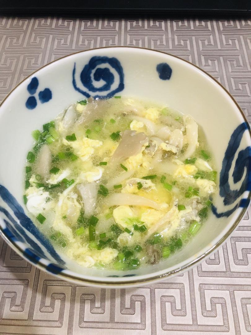 个人版平菇肉片汤