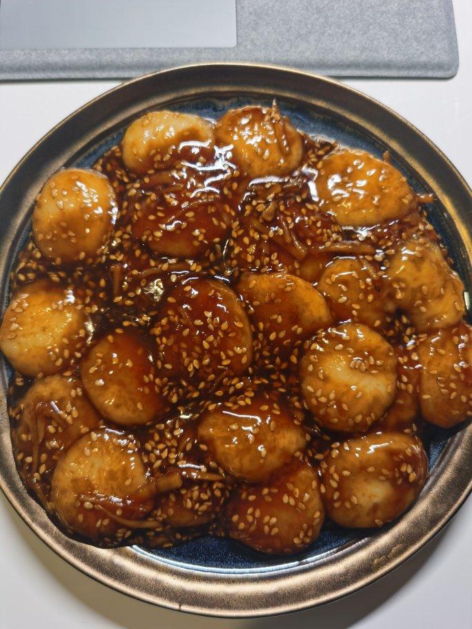 红糖糯米小圆子