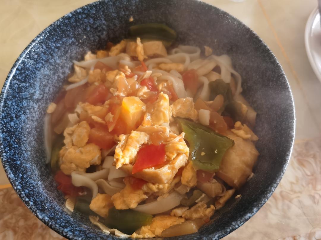 番茄鸡蛋打卤面