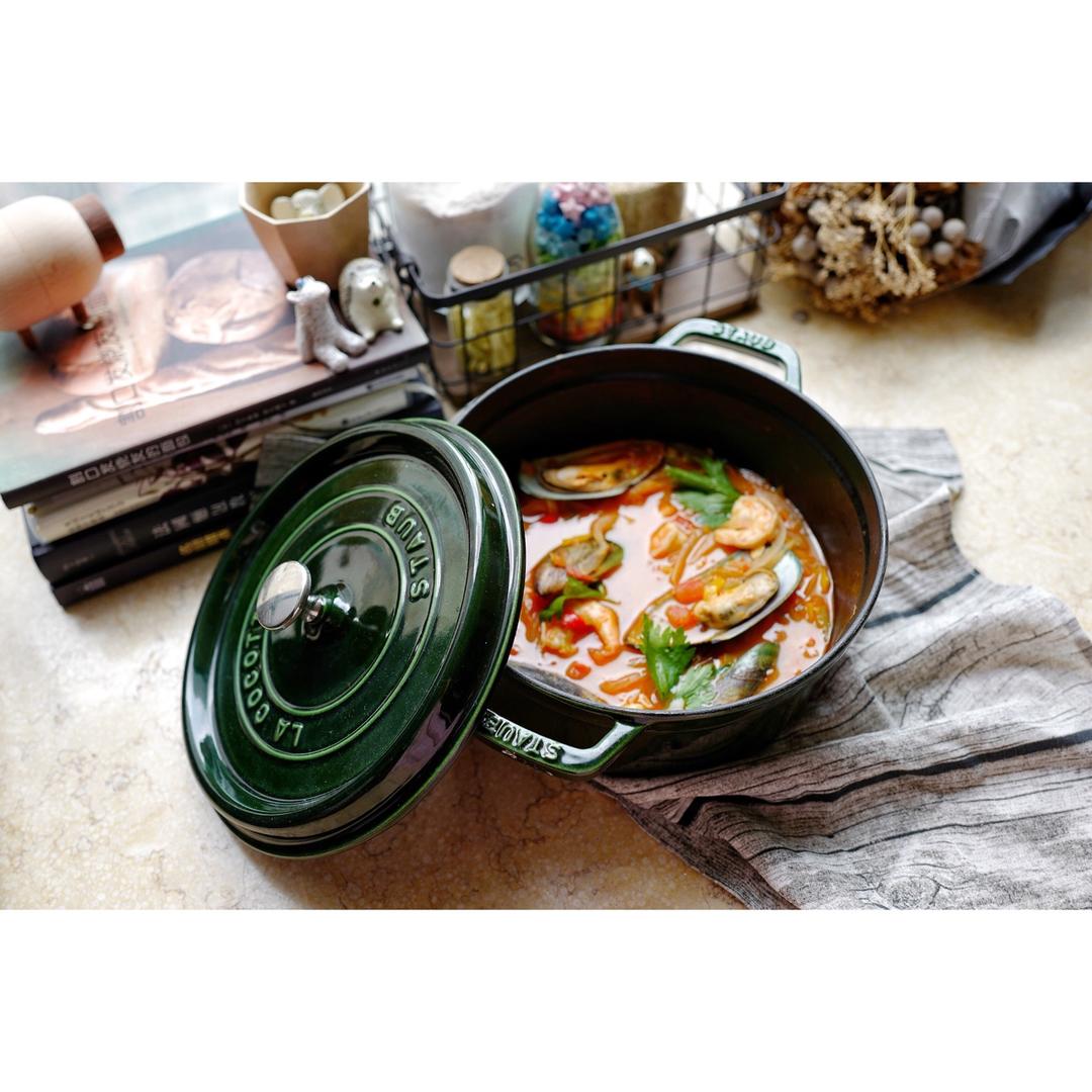 意式鲜煨海鲜（Cioppino）-staub珐琅铸铁锅