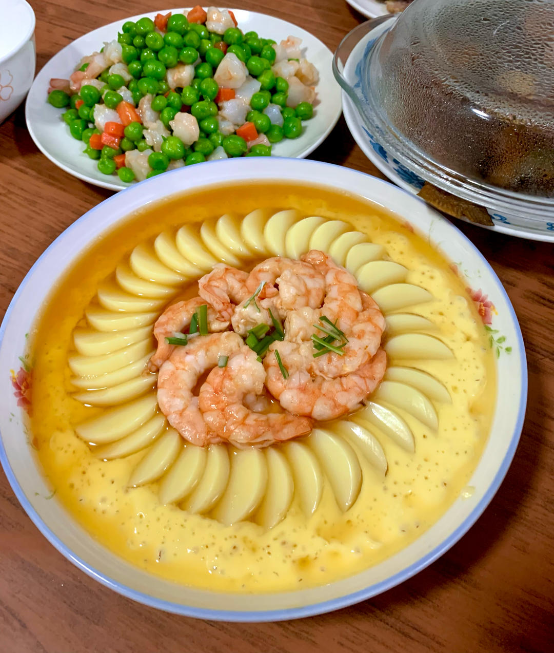 新的一年就要蒸蒸日上🔥玉子豆腐虾仁蒸蛋