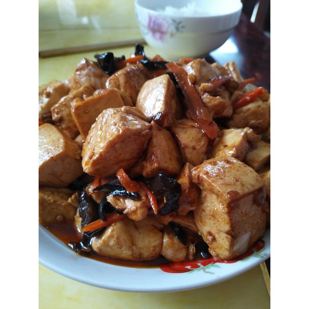 鱼香豆腐