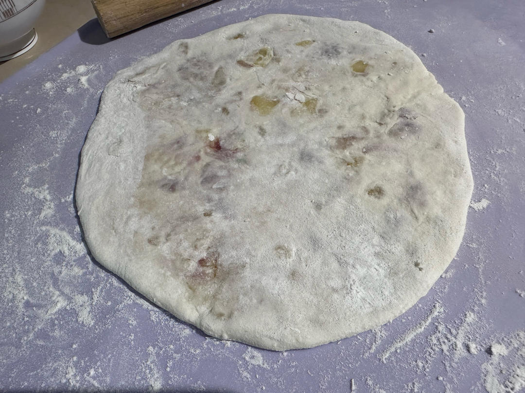 土豆肉沫麦饼