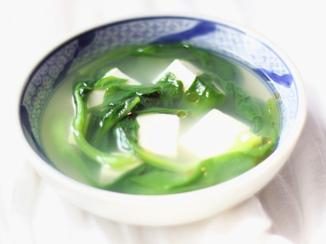 木耳菜豆腐汤
