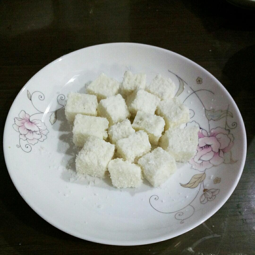 椰蓉牛奶小方