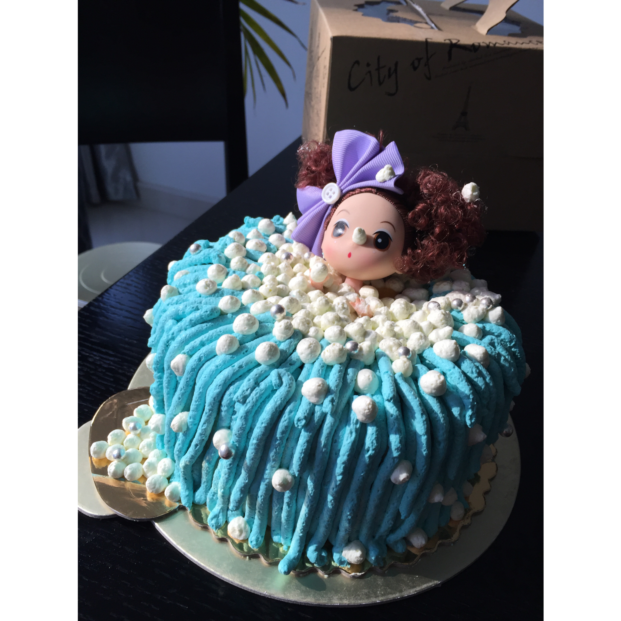 迷糊娃娃泡泡浴蛋糕